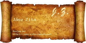 Jász Zita névjegykártya